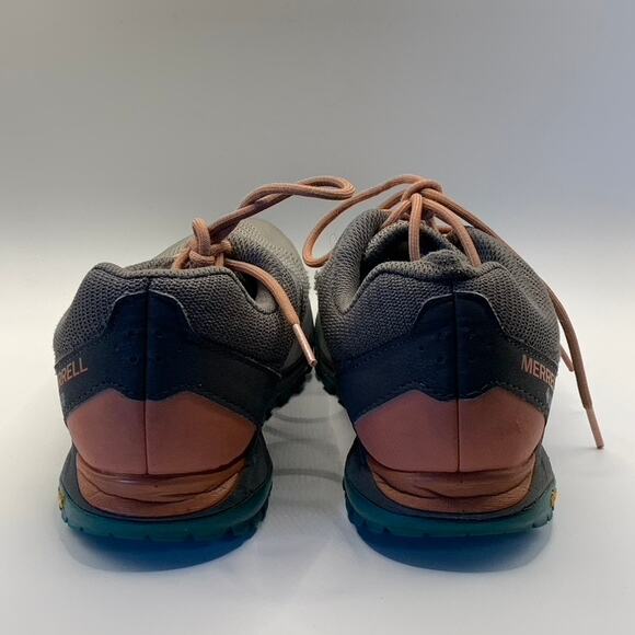 MERRELL Women\'s Gray Antora 2 Trail Gore-Tex Lace-Up Running Sneakers SZ 8.5